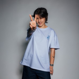 T-SHIRT BIAŁY VAMOS