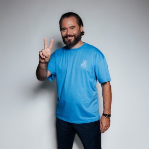 T-SHIRT NIEBIESKA VAMOS