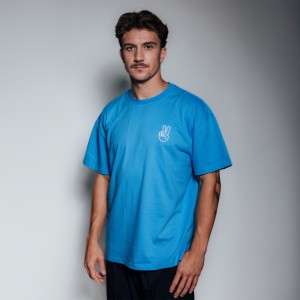 T-SHIRT NIEBIESKA VAMOS