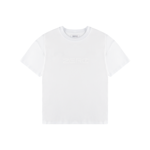 T-SHIRT BIAŁY LOGO HD PRINT