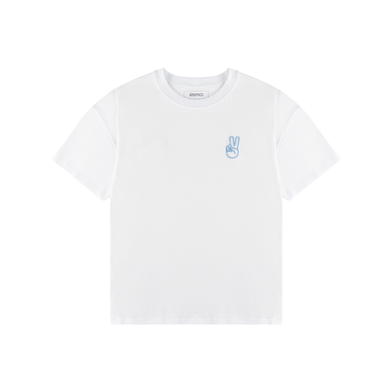 T-SHIRT BIAŁY VAMOS