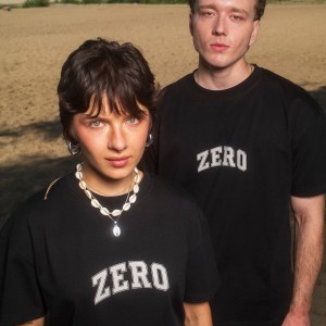 T-SHIRT CZARNY ZERO CAMPUS