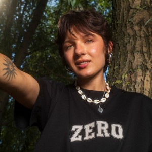 T-SHIRT CZARNY ZERO CAMPUS