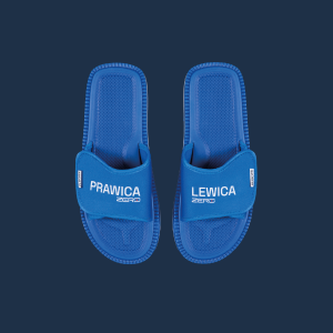 KLAPKI NIEBIESKIE KUBOTA x KANAŁ ZERO LEWICA PRAWICA