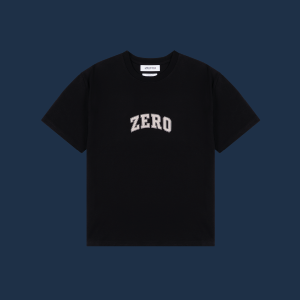 T-SHIRT CZARNY ZERO CAMPUS