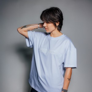 T-SHIRT BIAŁY LOGO HD PRINT