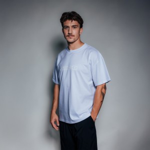T-SHIRT BIAŁY LOGO HD PRINT
